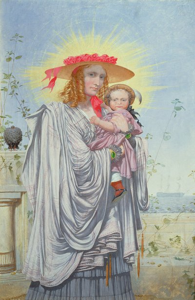 Mother and Child, 1860 by Richard Dadd